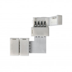 Угловой коннектор для светодиодной ленты RGB (5 шт.) LED 3L &mdash; Multielectrika