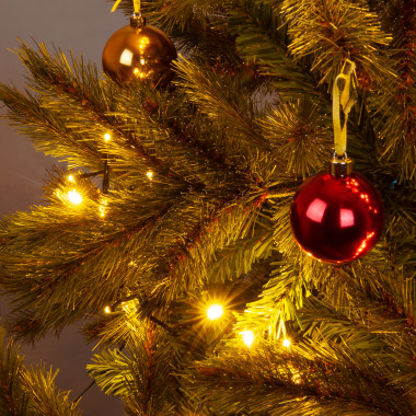 Гирлянда нить &quot;Мишура&quot; теплый белый 5м IP20 400-004 теплый белый — Multielectrika