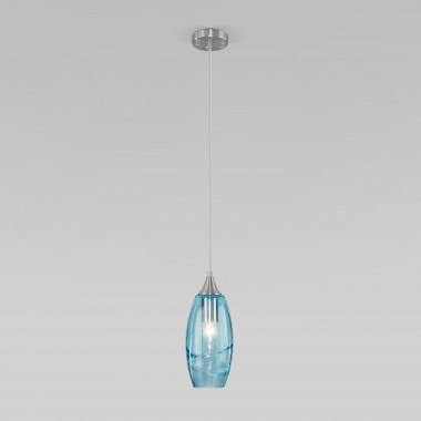 Подвесной светильник 50222/1 голубой — Multielectrika