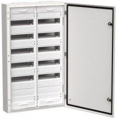 Корпус металлический IEK TITAN 5 ЩРн-144 (2х72) 960х570х140мм IP54 белый (одна дверь) &mdash; Multielectrika