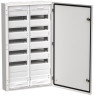 Корпус металлический IEK TITAN 5 ЩРн-144 (2х72) 960х570х140мм IP54 белый (одна дверь)