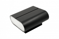 GW-1555 RAZOR Светодиодный настенный светильник 6 Вт Черный 3000 К &mdash; Multielectrika