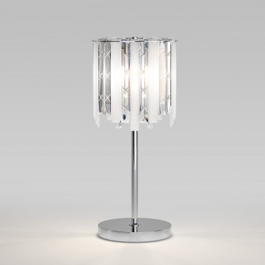 Настольный светильник с хрусталем 108011 хром — Multielectrika