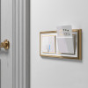 Рамка на 2 поста (золото/белый) W0021329 фото 2 — Multielectrika