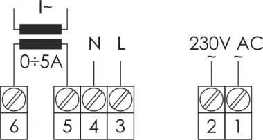 Цифровой указатель для постоянного контроля параметров в однофазной сети DMM-1T — Multielectrika