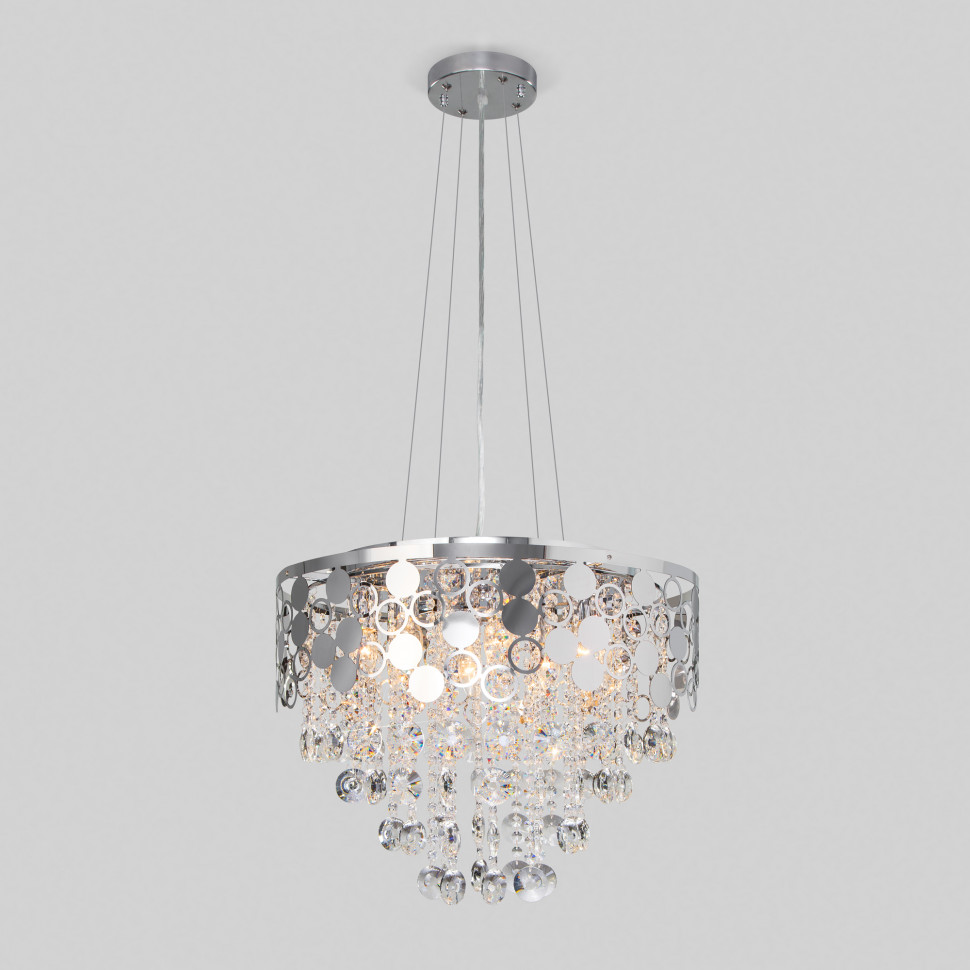 Умный подвесной светильник 10123/8 хром фото 1 — Multielectrika