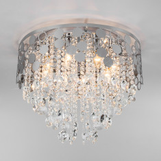 Умный подвесной светильник 10123/8 хром &mdash; Multielectrika