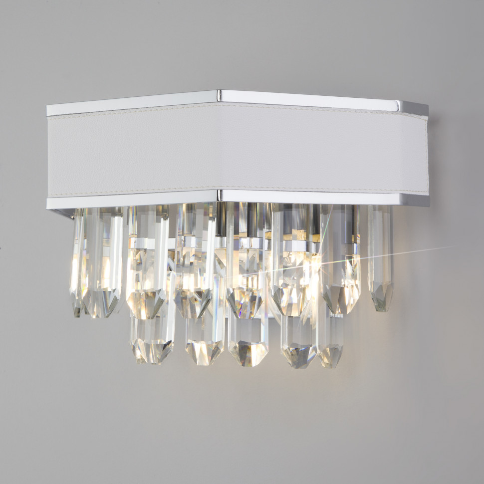 Настенный светильник с хрусталём 329/2 Strotskis фото 1 — Multielectrika