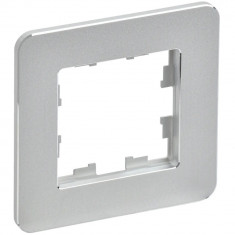 Рамка на 1 пост IEK Brite РУ-1-1-Бр металл алюминий RE &mdash; Multielectrika