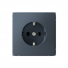 Розетка силовая Systeme Electric ArtGallery 16А, грифель