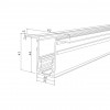 Slim Magnetic Шинопровод встраиваемый черный (1м) 85086/00 85086/00 фото 40 &mdash; Multielectrika