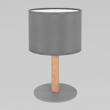 Настольный светильник с тканевым абажуром 5219 Deva Graphite — Multielectrika