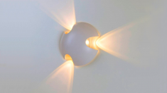 LED светильник настенный LWA0121C-WH-WW Белый 3*3Вт 3000 К &mdash; Multielectrika