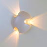 LED светильник настенный LWA0121C-WH-WW Белый 3*3Вт 3000 К