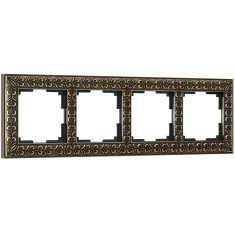 Рамка на 4 поста (бронза) W0041512 &mdash; Multielectrika