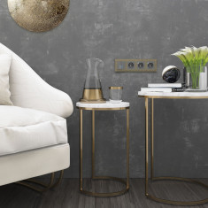 Рамка на 4 поста (бронза) W0041512 &mdash; Multielectrika