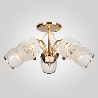 Потолочный светильник 30026/5 золото — Multielectrika