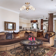 Потолочный светильник 30026/5 золото &mdash; Multielectrika