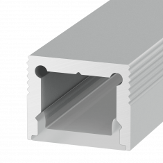 Алюминиевый профиль Design LED LS1613, 2500 мм, анодированный &mdash; Multielectrika