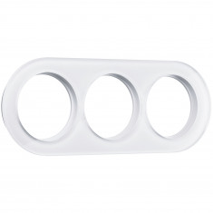 Рамка на 3 поста (Белый) WL21-frame-03 &mdash; Multielectrika