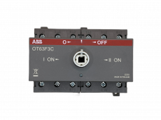 Рубильник реверсивный ABB трехполюсный без рукоятки OT63F3C 1SCA105338R1001 &mdash; Multielectrika