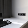 Накладка для розетки USB (черный акрил) W1179548 фото 3 &mdash; Multielectrika