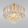 Потолочная люстра с хрусталем 328/9 золото фото 3 — Multielectrika