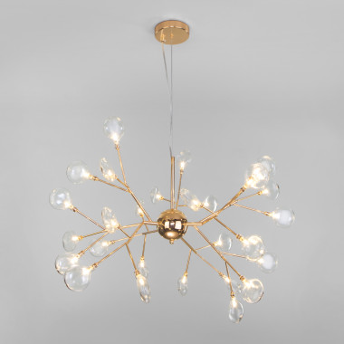 Подвесная люстра со стеклянными плафонами 564 — Multielectrika