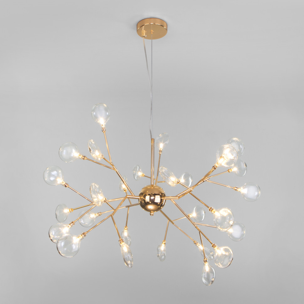 Подвесная люстра со стеклянными плафонами 564 фото 1 — Multielectrika