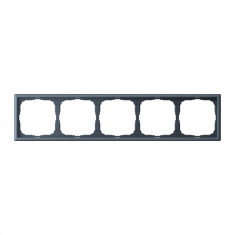 Рамка на 5 постов Systeme Electric ArtGallery универсальная, грифель &mdash; Multielectrika