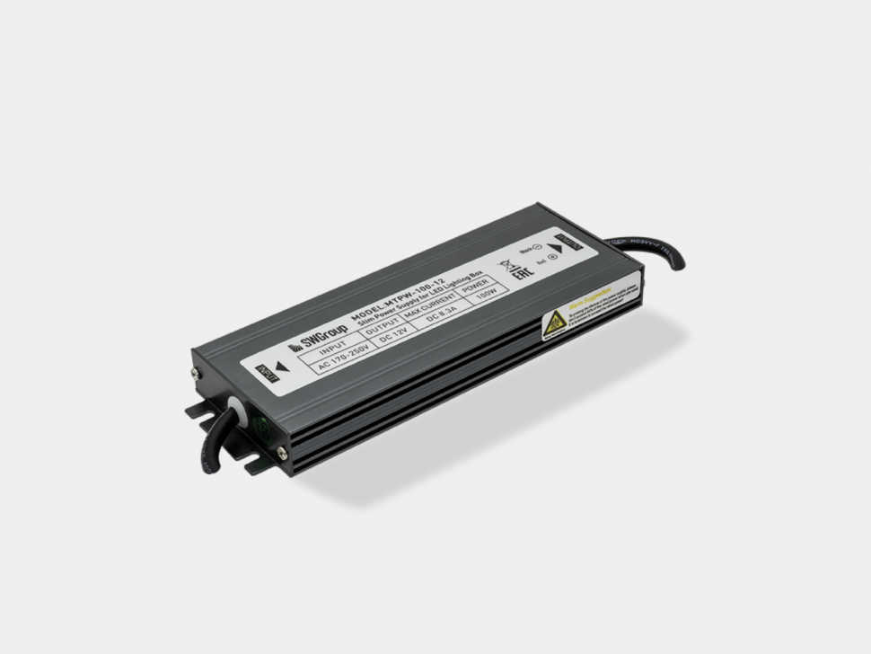 MINI Al Блок питания TPW, 100 W Влагозащитный, 12 V, MTPW-100-12 фото 1 — Multielectrika