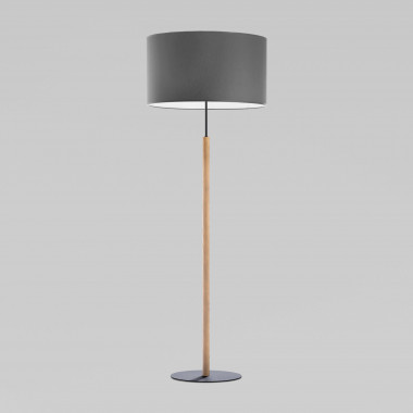 Напольный светильник с тканевым абажуром 5218 Deva Graphite — Multielectrika