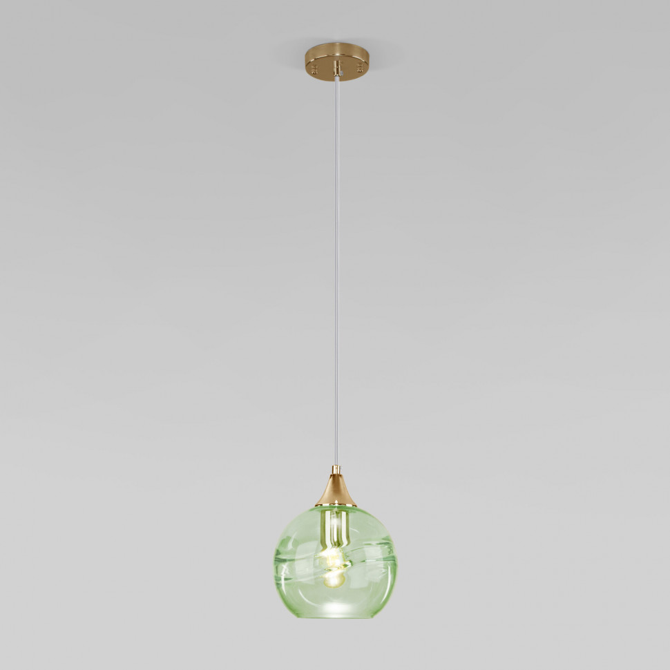 Подвесной светильник 50221/1 зеленый фото 1 — Multielectrika