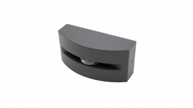 W-1961-3-GR-WW, светильник уличный настенный, IP65, серый, 3Вт, 3000К — Multielectrika