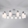 Потолочная люстра со стеклянными плафонами 70160/12 хром фото 1 — Multielectrika
