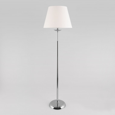 Напольный светильник с тканевым абажуром 01008/1 хром — Multielectrika