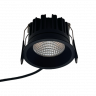 Светильник встраиваемый DILLY 8Вт, 50°, IP44, черный, 3000К, DL-RE1202-BL-WW