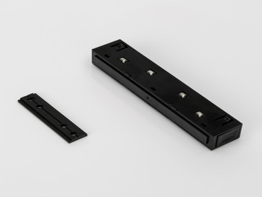 SY-LINK-CN-DT-BL, коннектор прямой для встраиваемых шинопроводов, 48В, черный (1 конн,1 пласт,1 — Multielectrika