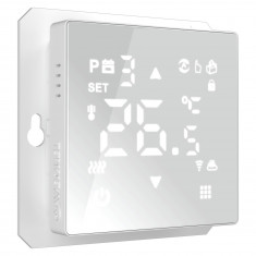 Умный сенсорный терморегулятор для теплого пола белый W1151201 &mdash; Multielectrika