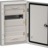 Корпус металлический IEK TITAN 5 ЩРн-24 (1х24) 460х310х140мм IP54 серый (одна дверь)