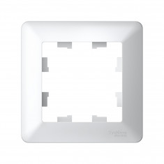 Рамка на 1 пост Systeme Electric AtlasDesign Air белый &mdash; Multielectrika