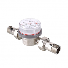 Водосчетчик универсальный квартирный до +90°C, 2,5м3, 3/4", 105мм (NEW) VLF-20U Valtec &mdash; Multielectrika