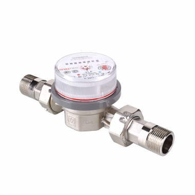 Водосчетчик универсальный квартирный до +90°C, 2,5м3, 3/4", 105мм (NEW) VLF-20U Valtec &mdash; Multielectrika