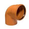 Отвод рыжий 110х87° фото 1 &mdash; Multielectrika