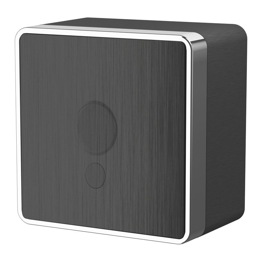 Вывод кабеля Gallant графит рифленый W5050204 фото 1 &mdash; Multielectrika