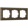Рамка на 3 поста (бронза) W0031512 фото 1 — Multielectrika