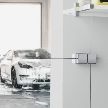 Выключатель одноклавишный влагозащищенный Gallant серебряный W5010206 — Multielectrika