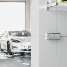 Выключатель одноклавишный влагозащищенный Gallant серебряный W5010206 &mdash; Multielectrika