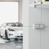 Выключатель одноклавишный влагозащищенный Gallant серебряный W5010206 фото 2 &mdash; Multielectrika