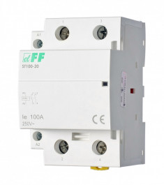 Контактор модульный (Ампер-100 / Волт-230 АС / Контакт-2NO) ST100-20 &mdash; Multielectrika
